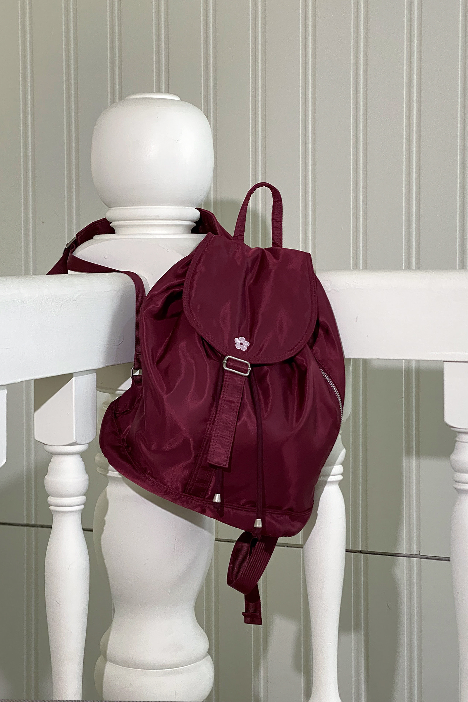 DAISY DRESSY BACKPACK - AMARANTH RED